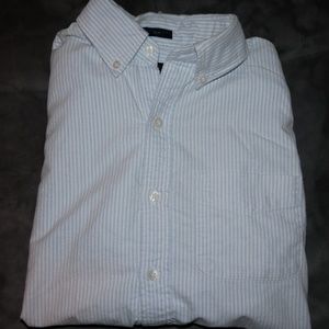 Blue&White JCrew Button-Down Slim